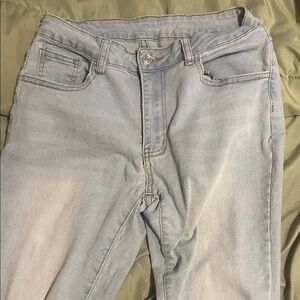 Light Wash Men's Jeans - Classic Slim Fit